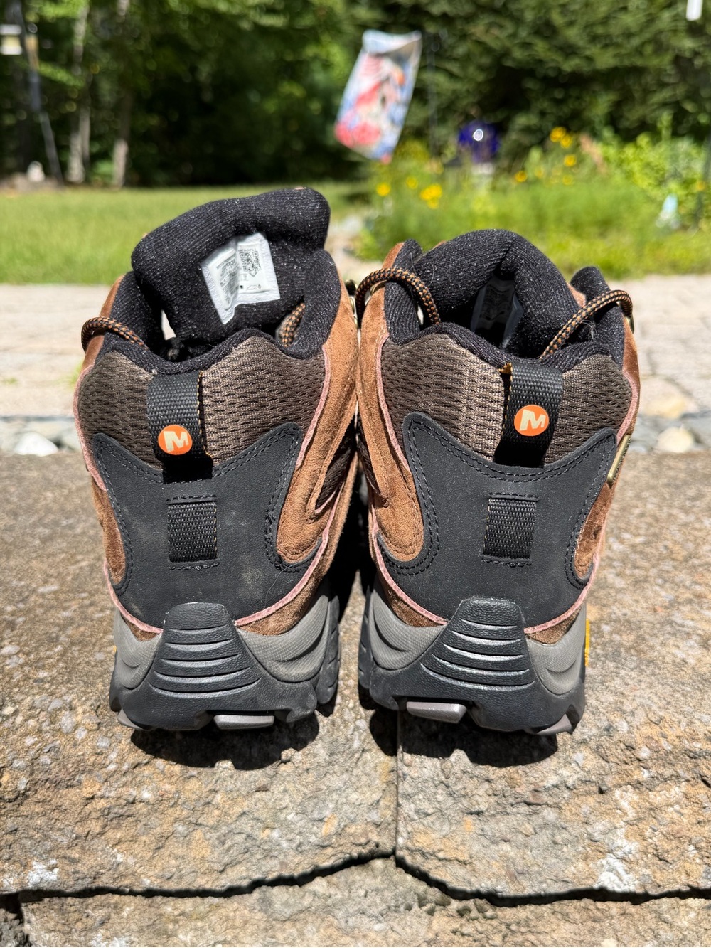 Men's Merrell Moab 3 Mid Waterproof - Picture 9 of 11